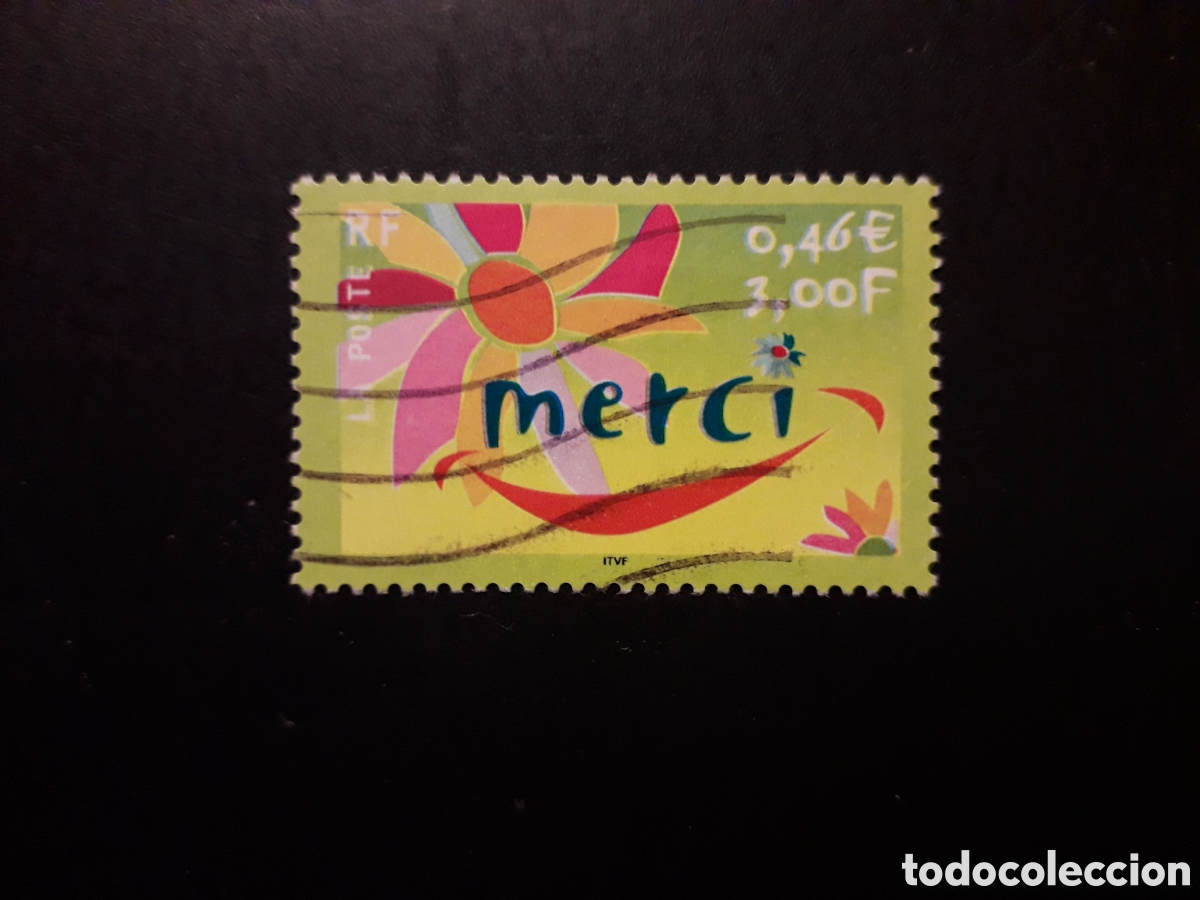Sellos: FRANCIA YVERT 3379 SELLO SUELTO USADO 2001 MENSAJES PEDIDO M&Iacute;NIMO 3&euro;