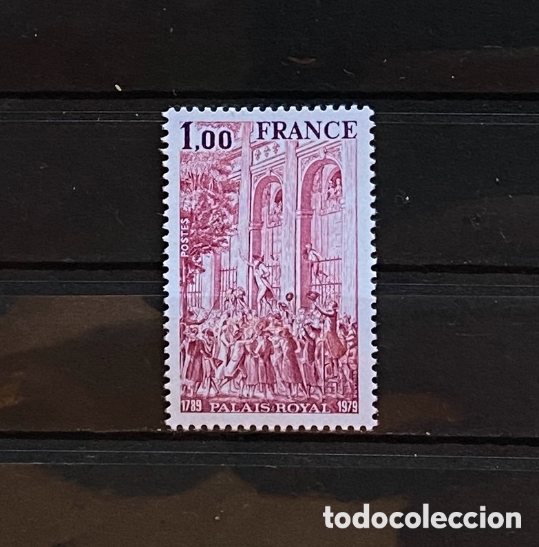 Sellos: Sellos, nuevo, de Francia 1979. Yvert 2049 Edificios - Foto 1