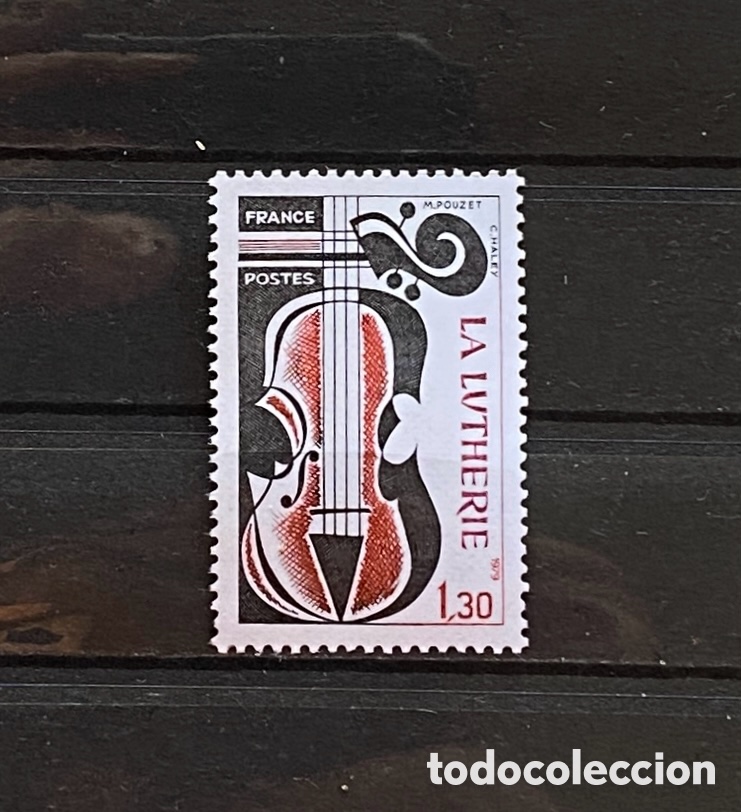Sellos: Sellos, nuevo, de Francia 1979. Yvert 2072 M&uacute;sica