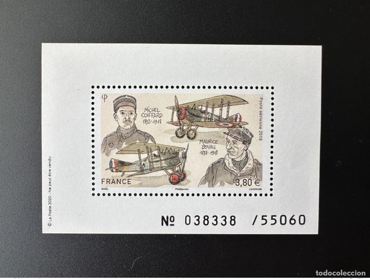 Timbres: Francia 2018/2020 Coiffard Hoyau Posting Airmail Print 55.060 numerados &iexcl;RARO!