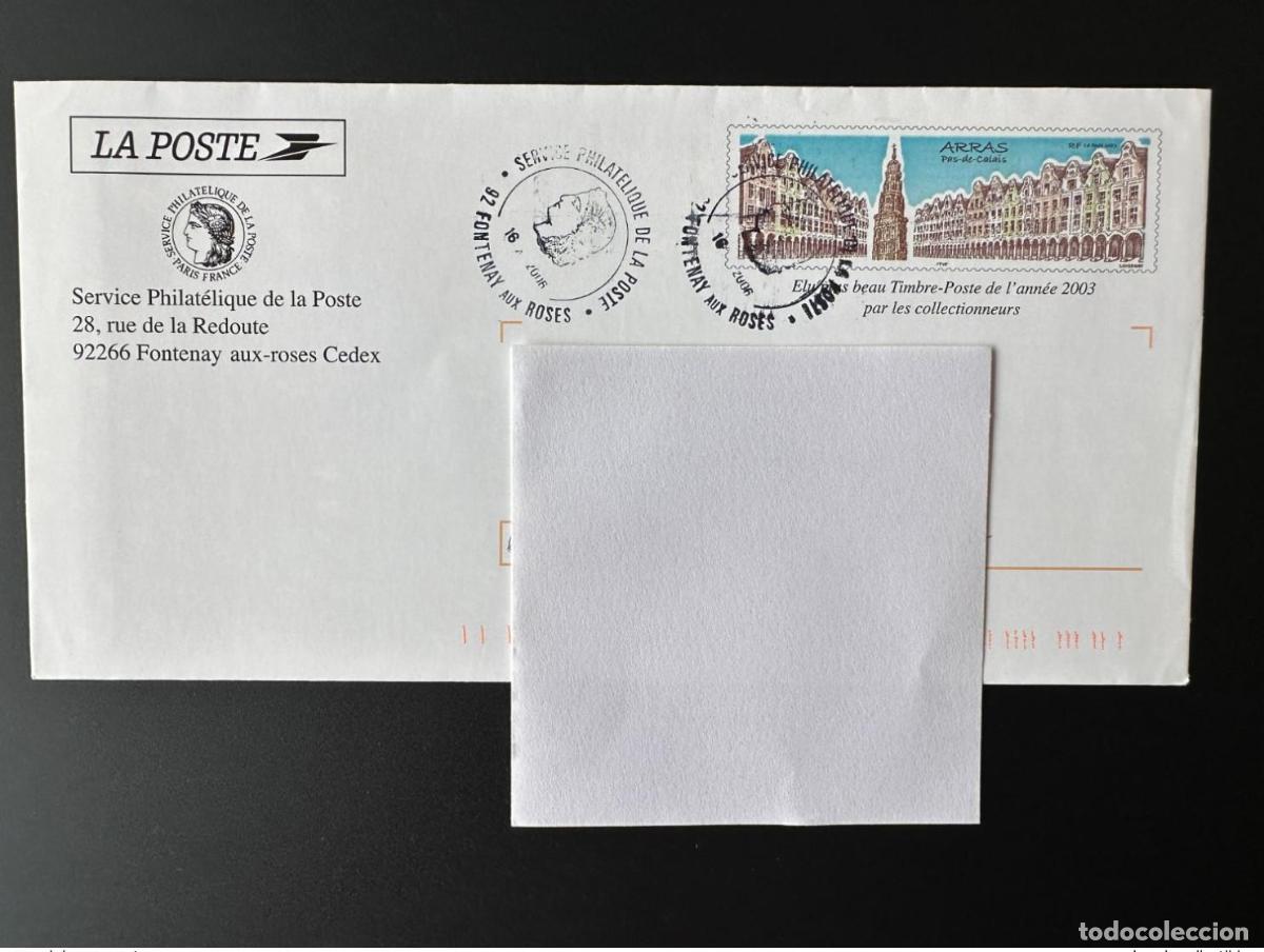 Timbres: PAP France 2005 Arras Pas-de-Calais Sello m&aacute;s hermoso Phil @poste Interne 2