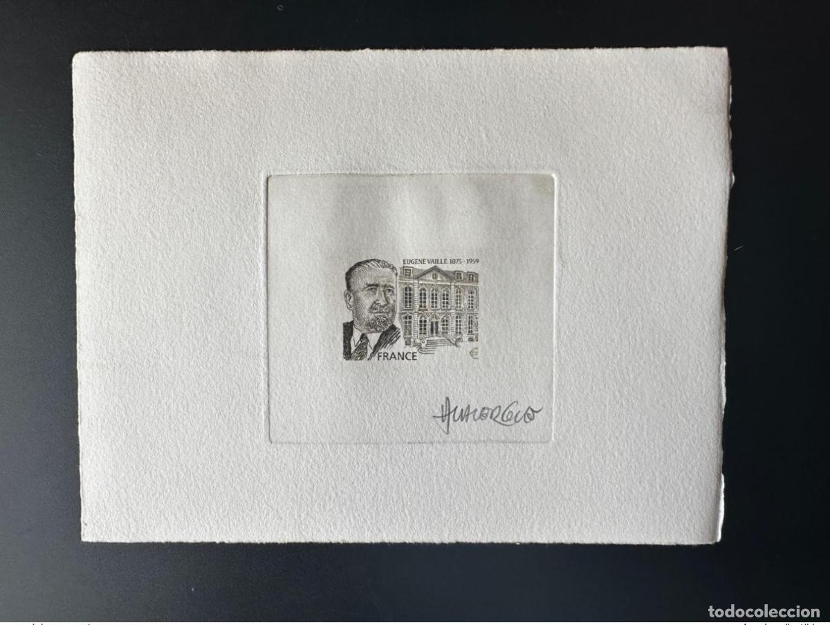 Stamps: Francia 2009 YT 4391 Prueba art&iacute;stica MUSEO ESTATAL Eug&egrave;ne Vaill&eacute; Postal