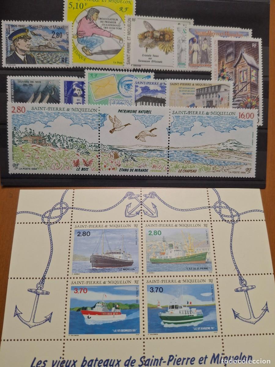 Briefmarken: HB1513 Sellos ST. PIERRE Y MIQUELON a&ntilde;o 1994** en NUEVO v.c. 39.90 &euro;
