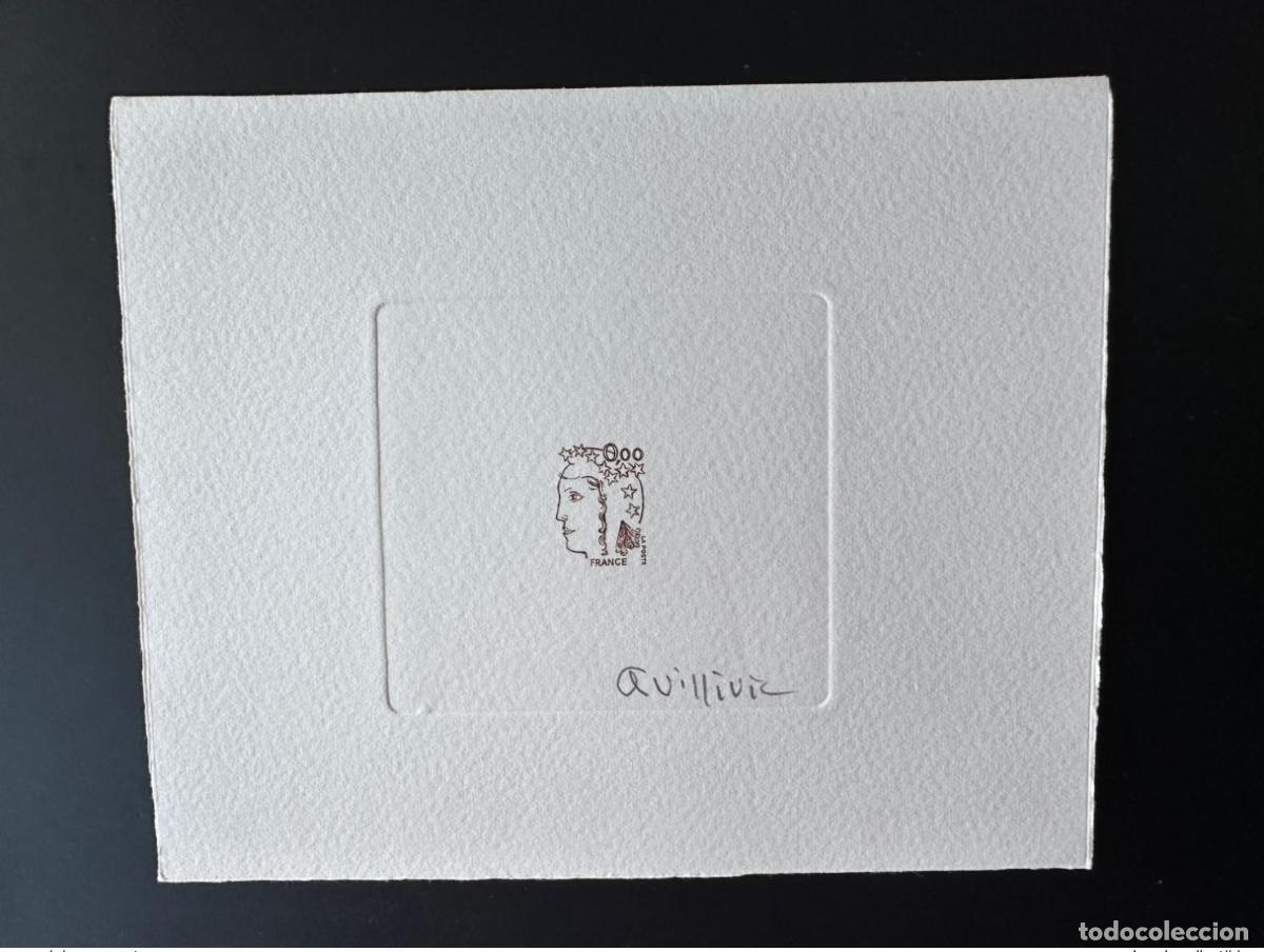 Briefmarken: Francia Prueba art&iacute;stica El proyecto de Marianne no fue seleccionado Europa Quillivic Bordeaux