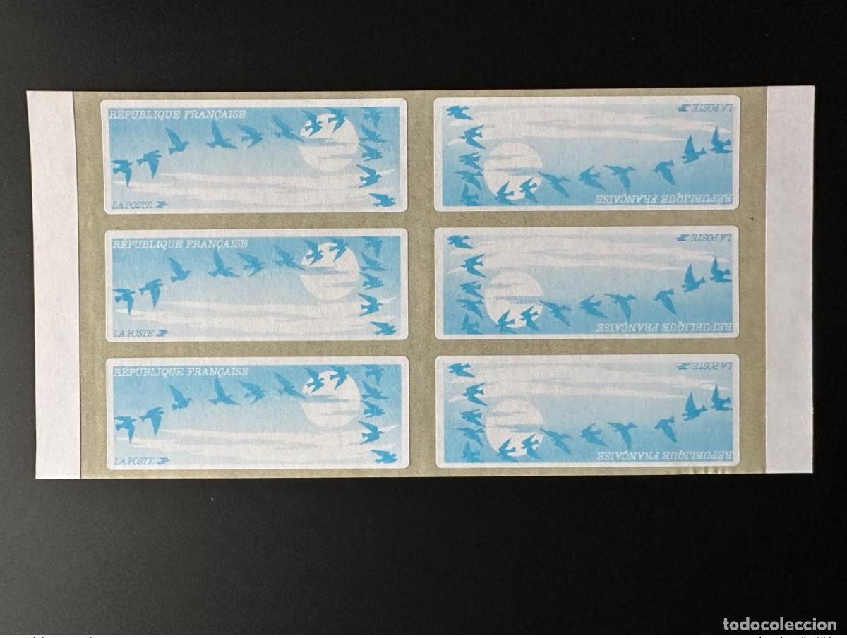 Briefmarken: France Lisa - Taquilla Schalterbogen Birds by Jubert ATM