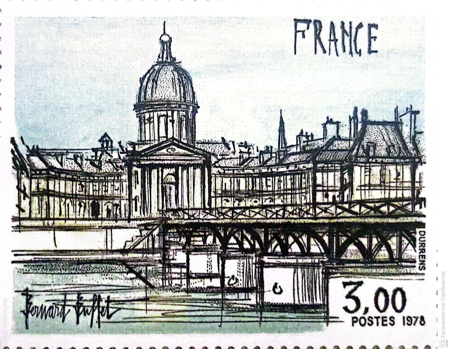 Briefmarken: Francia. 1994 Arte: Obra de Bernard Buffet. 1978. ﻿Sellos nuevos y numeraci&oacute;n Yvert