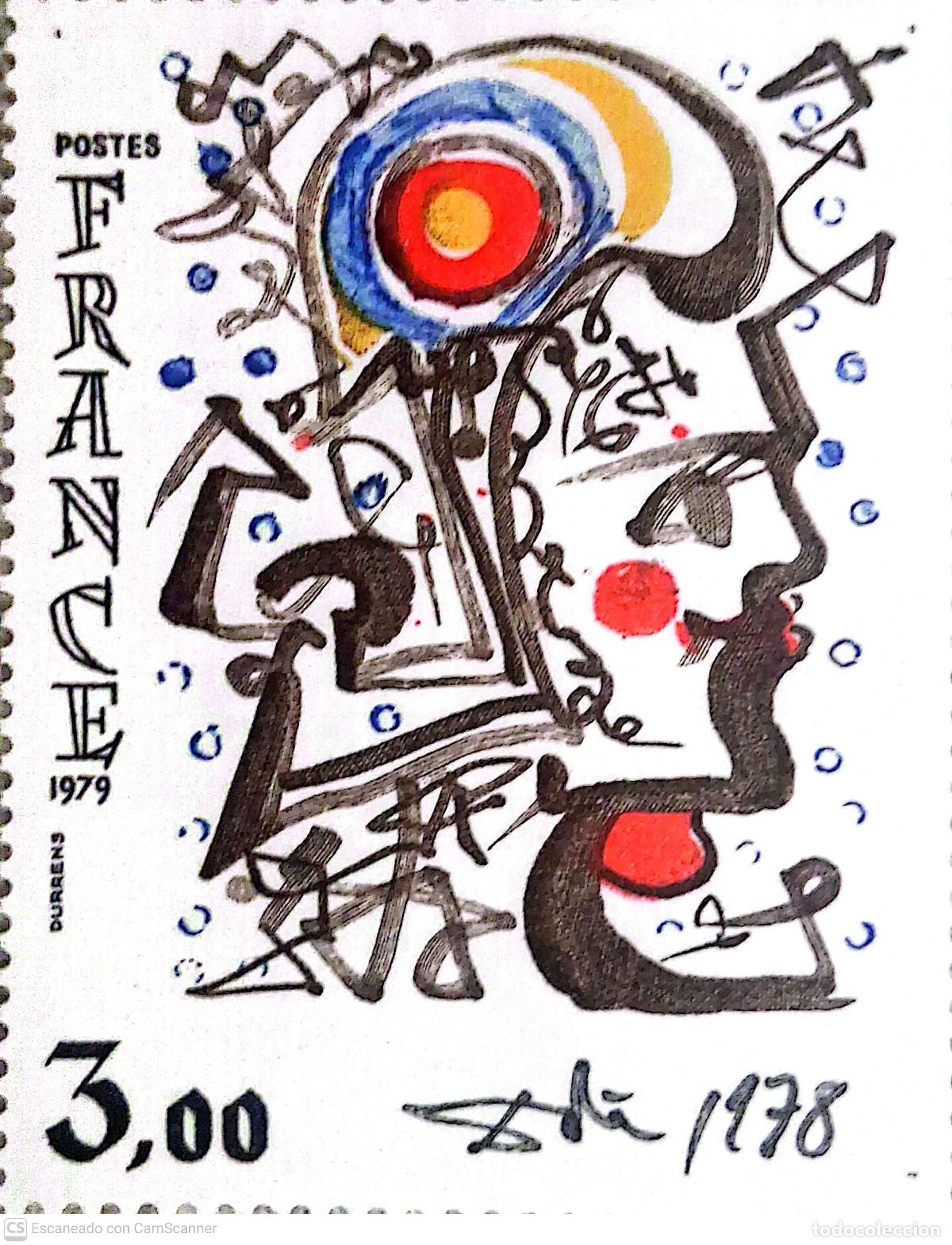 Sellos: Francia. 2067 Arte: Obra de Salvador Dal&iacute;. 1979. ﻿Sellos nuevos y numeraci&oacute;n Yvert