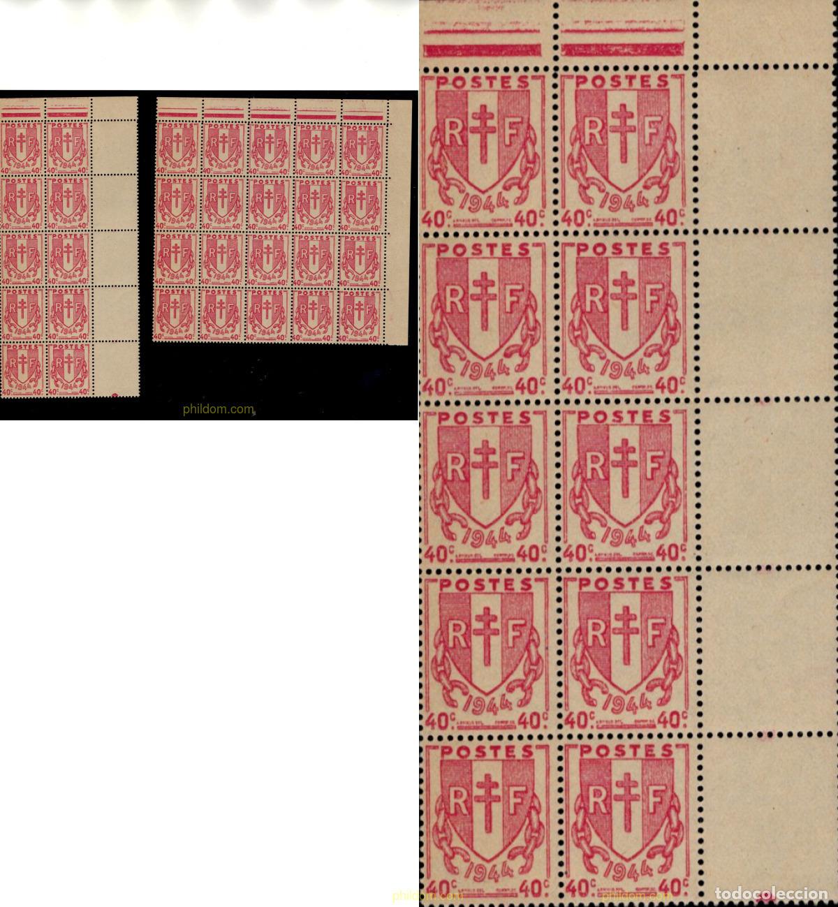Sellos: 796966 MNH FRANCIA 1945 MOTIVOS VARIOS