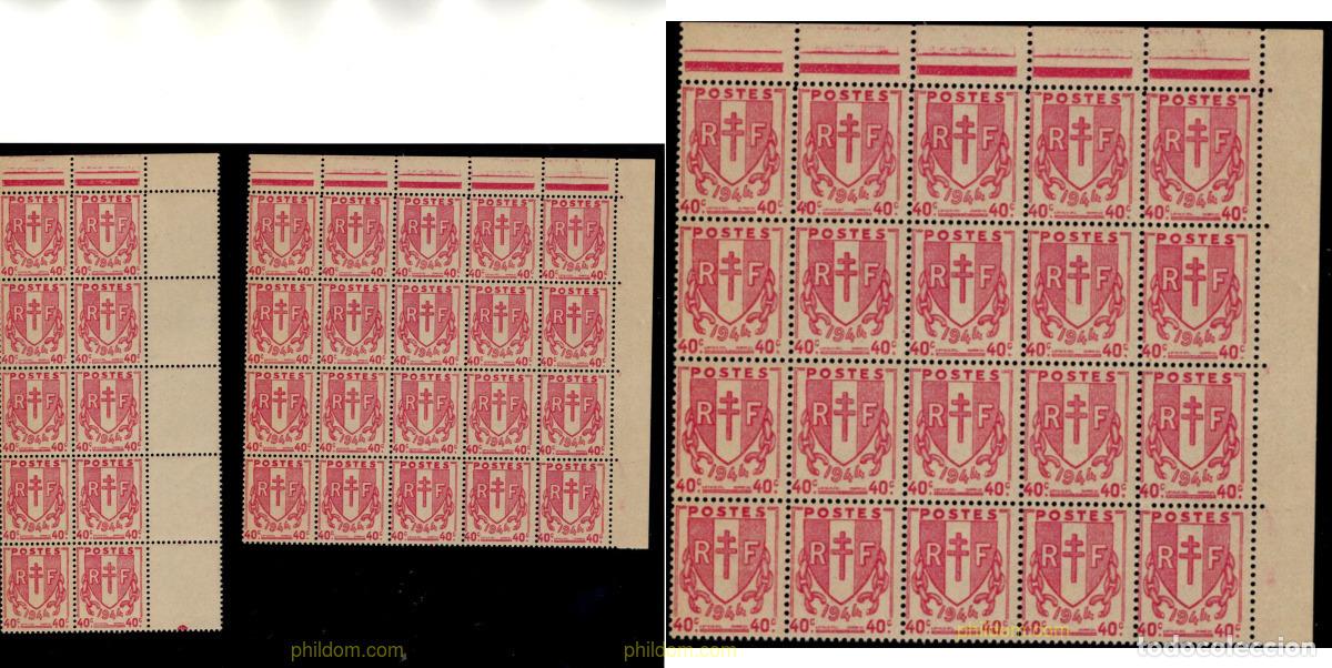 Sellos: 796967 MNH FRANCIA 1945 MOTIVOS VARIOS