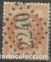 Francobolli: SELLO USADO DE FRANCIA 1868, YT 31