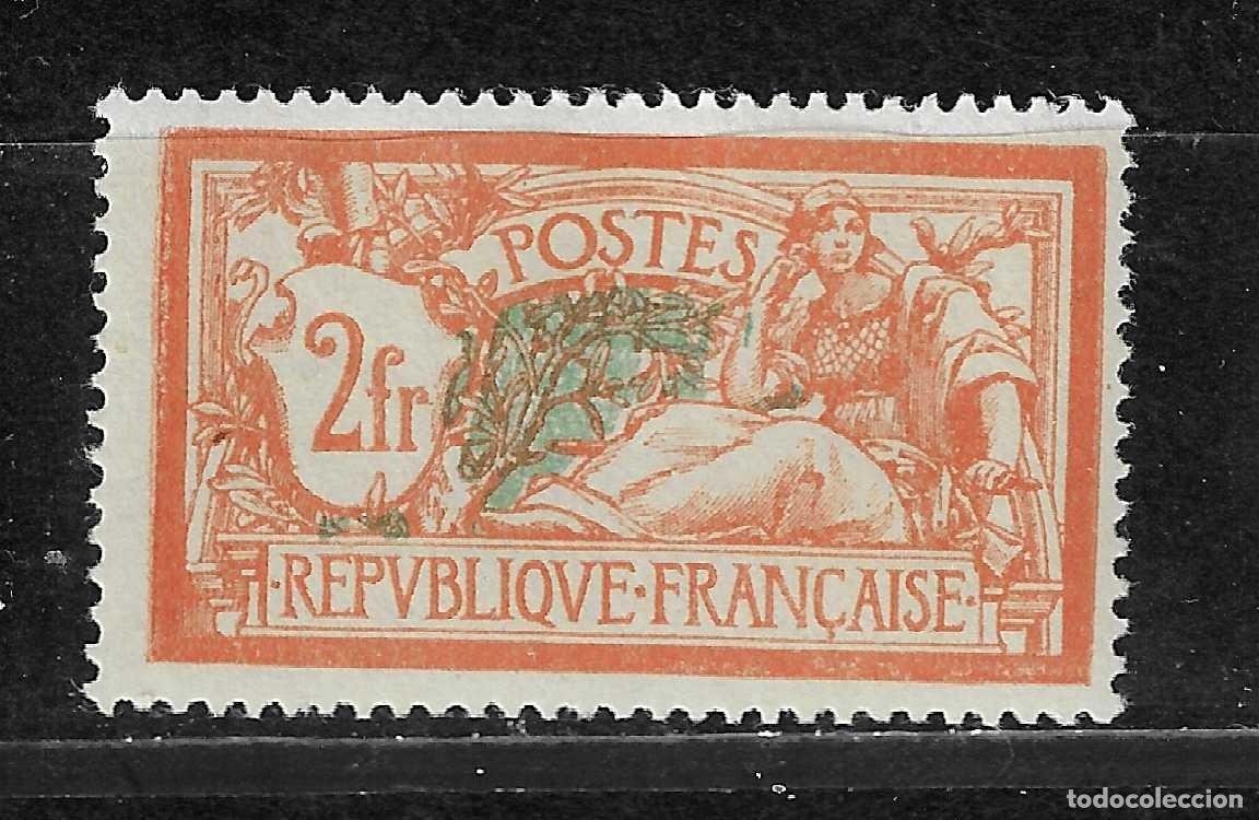 Sellos: FRANCIA 1907 TIPO MERSON YVERT 145** SIN FIJASELLOS