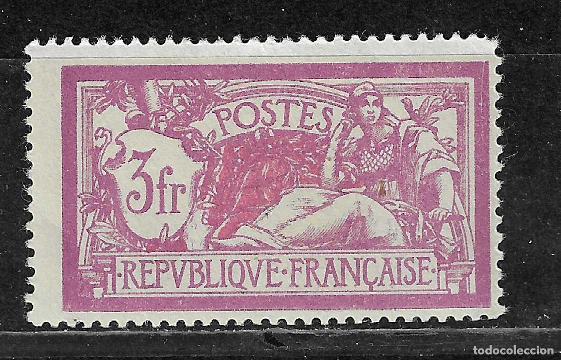 Sellos: FRANCIA 1927 TIPO MERSON YVERT 240** SIN FIJASELLOS