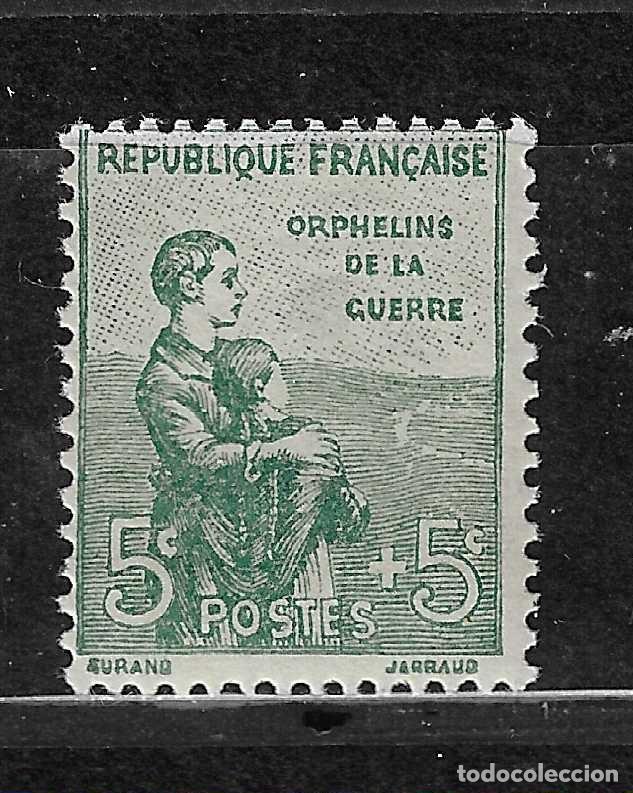 Sellos: FRANCIA 1917 ORPHELINS YVERT 149** SIN FIJASELLOS