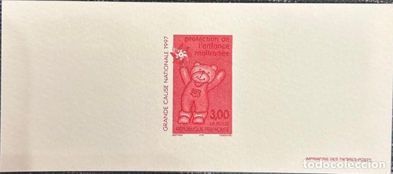 Sellos: TS.)1997, FRANCE, DELUXE SHEET OR OFFICIAL DELUXE PROOF, COMMEMORATIVE ISSUE DEDICATED TO THE &rdquo;PROTE