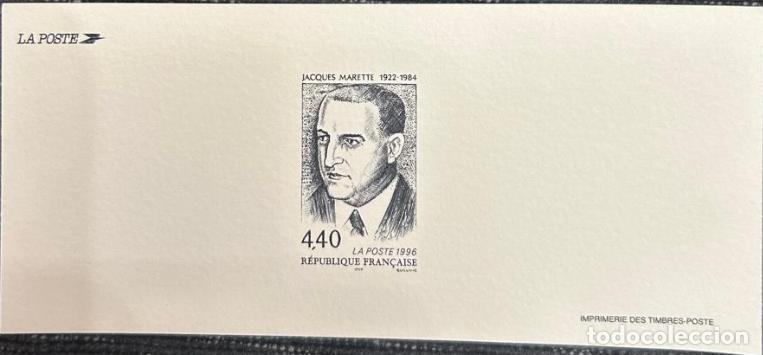 Sellos: TS.)1996, FRANCE, FIRST DAY COVER, COMMEMORATIVE PRE-PRINTED OFFICIAL PRESENTATION COVER, FEATURING