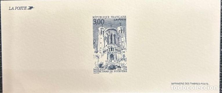 Sellos: TS.)1996, FRANCE, POSTAL STATIONERY, COMMEMORATIVE PRE-PRINTED ITEM FEATURING A MONOCHROMATIC ENGRAV