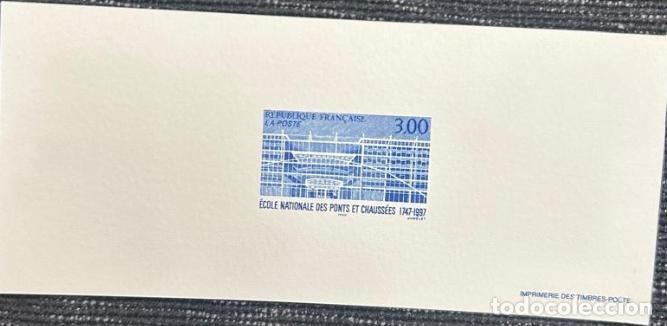 Sellos: TS.)1997, FRANCE, OFFICIAL PHILATELIC DOCUMENT&mdash;A COLLECTIBLE PRE-PRINTED ITEM FEATURING A STAMP ISSU