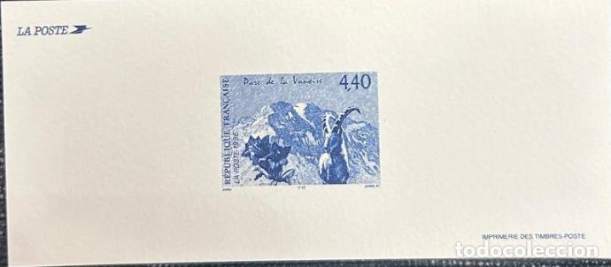 Sellos: TS.)1996, FRANCE, FIRST DAY COVER, DELUXE REDUCED-SIZE PROOF, COLLECTIBLE PRE-PRINTED ITEM FEATURING