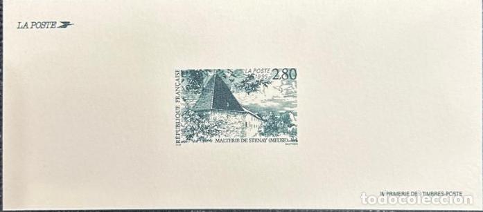 Sellos: TS.)1995, FRANCE, DELUXE PHILATELIC DOCUMENT, COMMEMORATIVE PRE-PRINTED ITEM FEATURING AN ENGRAVED V