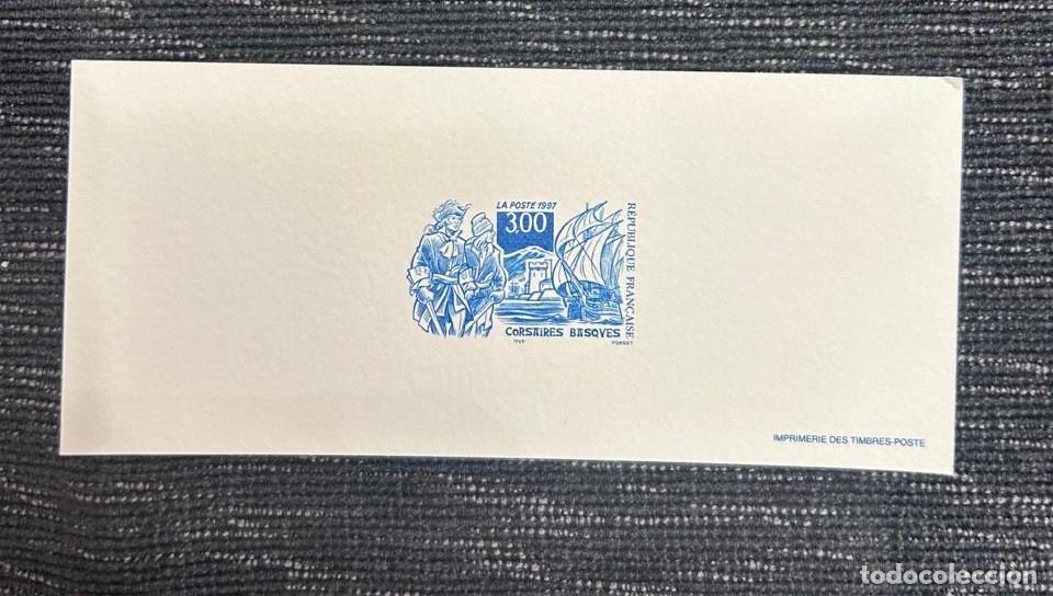 Sellos: O) 1997 FRANCE, PROOF, BASQUE CORSAIRS, SCT 2607, MNH