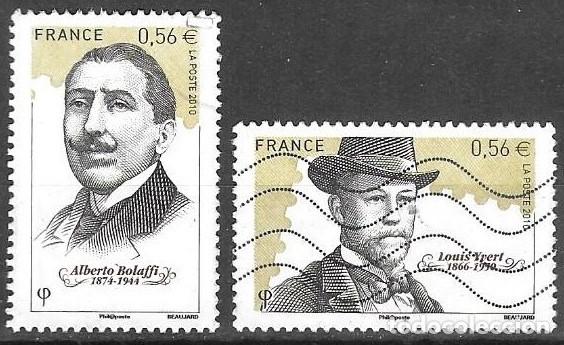 Sellos: SELLOS USADOS DE FRANCIA 2010, YT 4449 + 4451