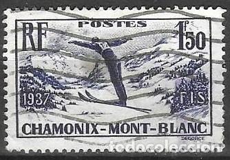 Sellos: SELLO USADO DE FRANCIA 1937, YT 334