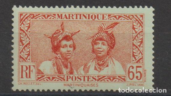 Selos: Colonia Francesa. Martinica Yvert et Tellier. A&ntilde;o 1933-38 (145)