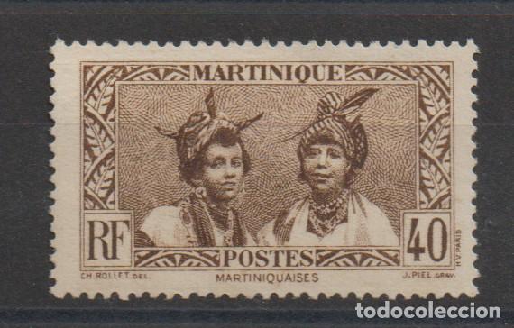 Selos: Colonia Francesa. Martinica Yvert et Tellier. A&ntilde;o 1933-38 (142)