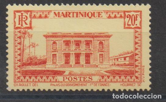 Selos: Colonia Francesa. Martinica Yvert et Tellier. A&ntilde;o 1933-38 (154)