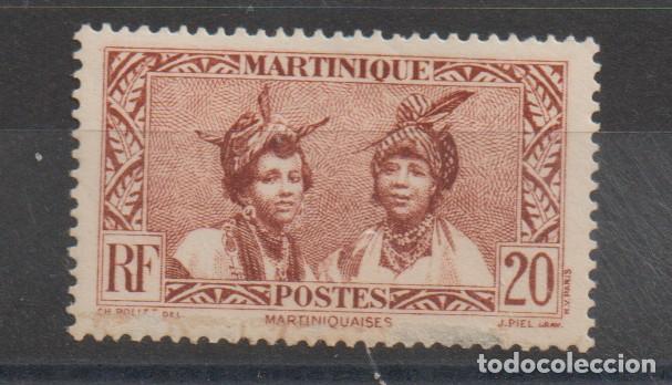 Selos: Colonia Francesa. Martinica Yvert et Tellier. A&ntilde;o 1933-38 (139)