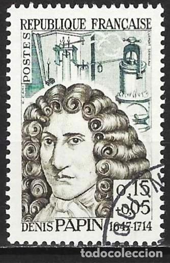 Sellos: Francia 1962 - Mi 1399 - YT 1345 - Denis Papin