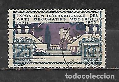 Sellos: 1925: Exposici&oacute;n internacional de arte decorativo - Arquitectura (usado)