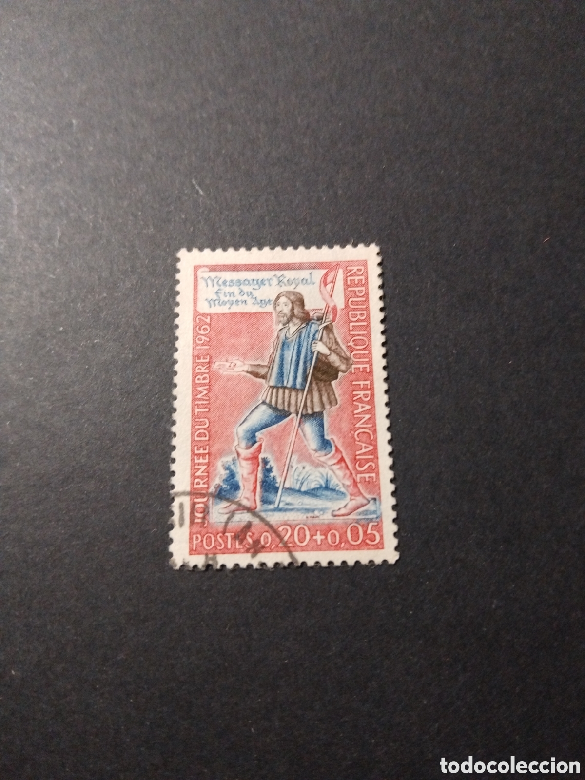 Sellos: Francia. 1962. D&iacute;a del sello