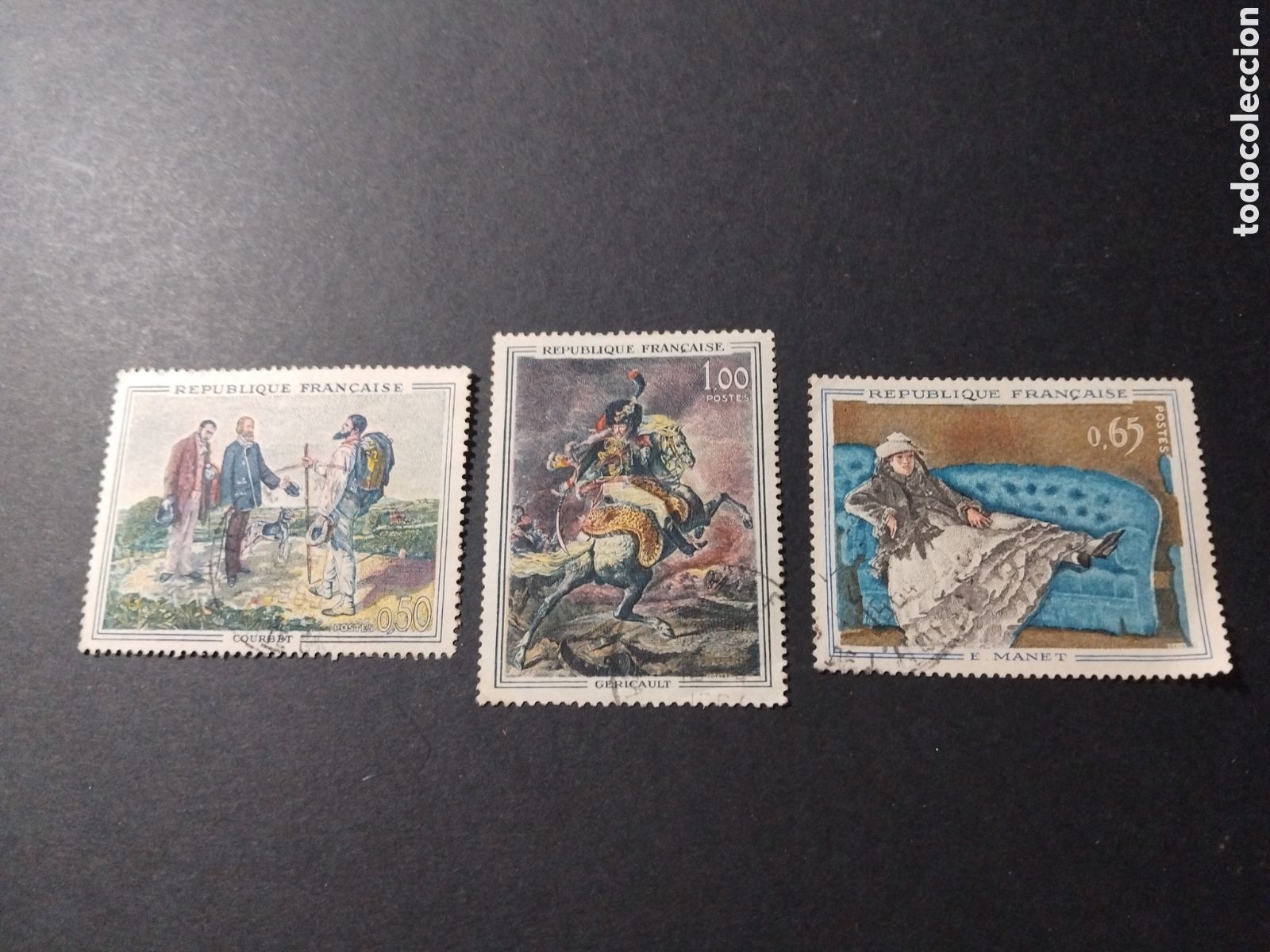 Sellos: Francia. 1962. Pinturas.