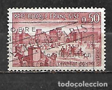 Sellos: 1961: Centenario de Deauville (usado)