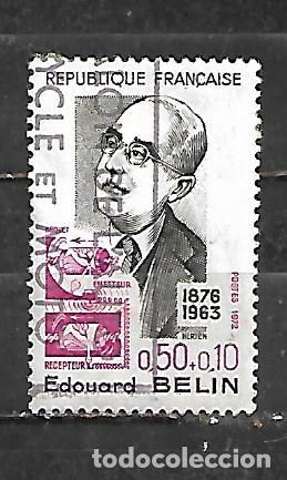 Sellos: 1972: Personajes - &Eacute;douard Belin, 1876-1963. Fot&oacute;grafo (usado)