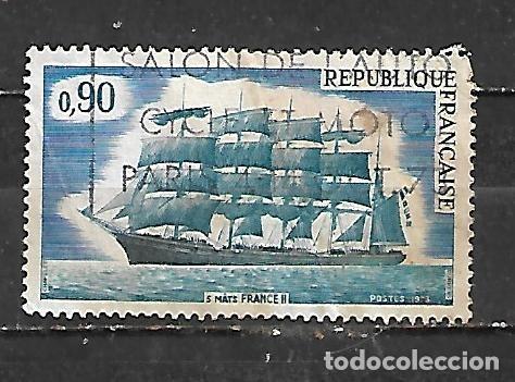 Sellos: 1973: Veleros franceses - &rdquo;France II&rdquo; (usado)