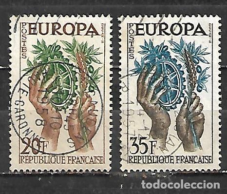 Sellos: 1957: Serie &rdquo;Emisi&oacute;n &rdquo;Europa&rdquo; (usado)