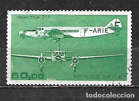 Sellos: 1987: Trimotor Dewoitine D - 338. A&eacute;reo (usado)