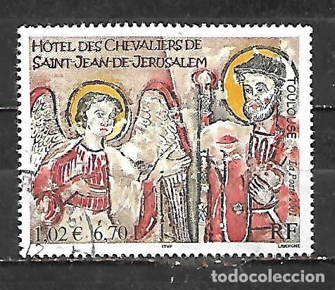 Sellos: 2001: Arte sacro. Casa de los Caballeros de la Orden de San Juan de Jerusal&eacute;n (usado)