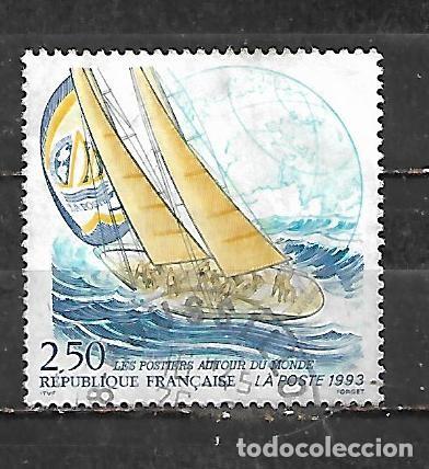 Sellos: 1993 Participaci&oacute;n del cuerpo de correos en la regata alrededor del mundo a bordo del &rdquo;Whithbread&rdquo;.