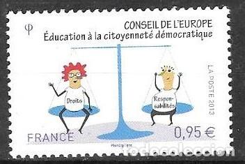 Sellos: SELLO** FRANCIA 2013, SERVICIO YT 156