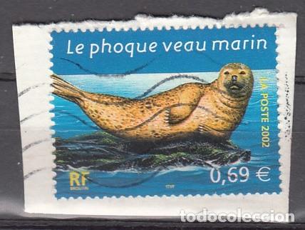 Sellos: FRANCIA 2002 - LA FOCA - 1 SELLO