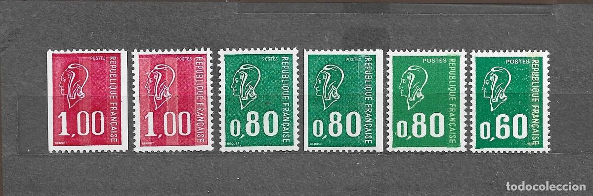 Sellos: Lote de Sellos de Francia - a identificar - 111-2