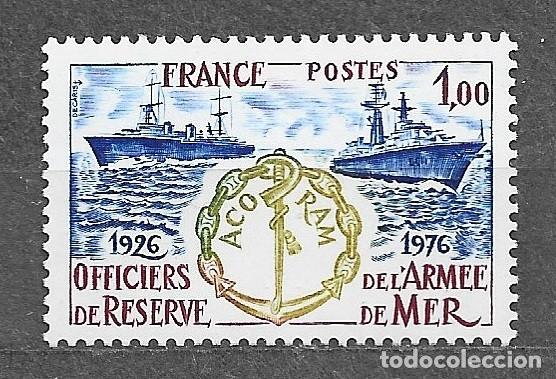 Sellos: Sello de Francia - 1976 L Aniversario de la Asociaci&oacute;n Central de la Reserva - 1951 - 111-2