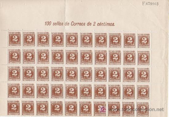 Sellos: BLOQUE DE 50 SELLOS - Foto 1