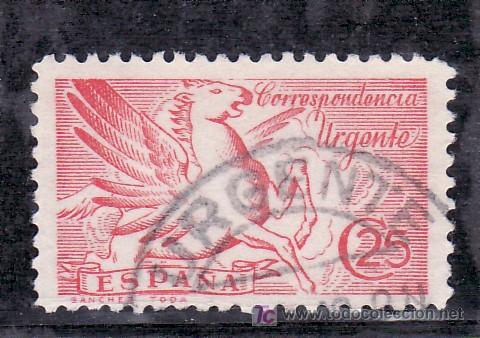 Sellos: espa&ntilde;a .879 usada, pegaso - Foto 1