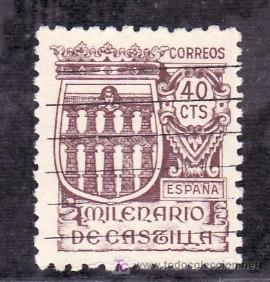 Sellos: espa&ntilde;a 978 usada, milenario de castilla - Foto 1