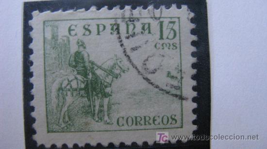 Sellos: 1940 cid, edifil 918 - Foto 1