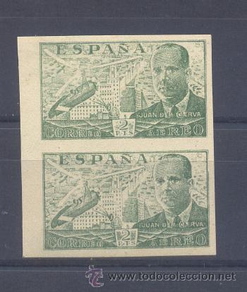 Sellos: EDIFIL 945s JUAN DE LA CIERVA - Foto 1